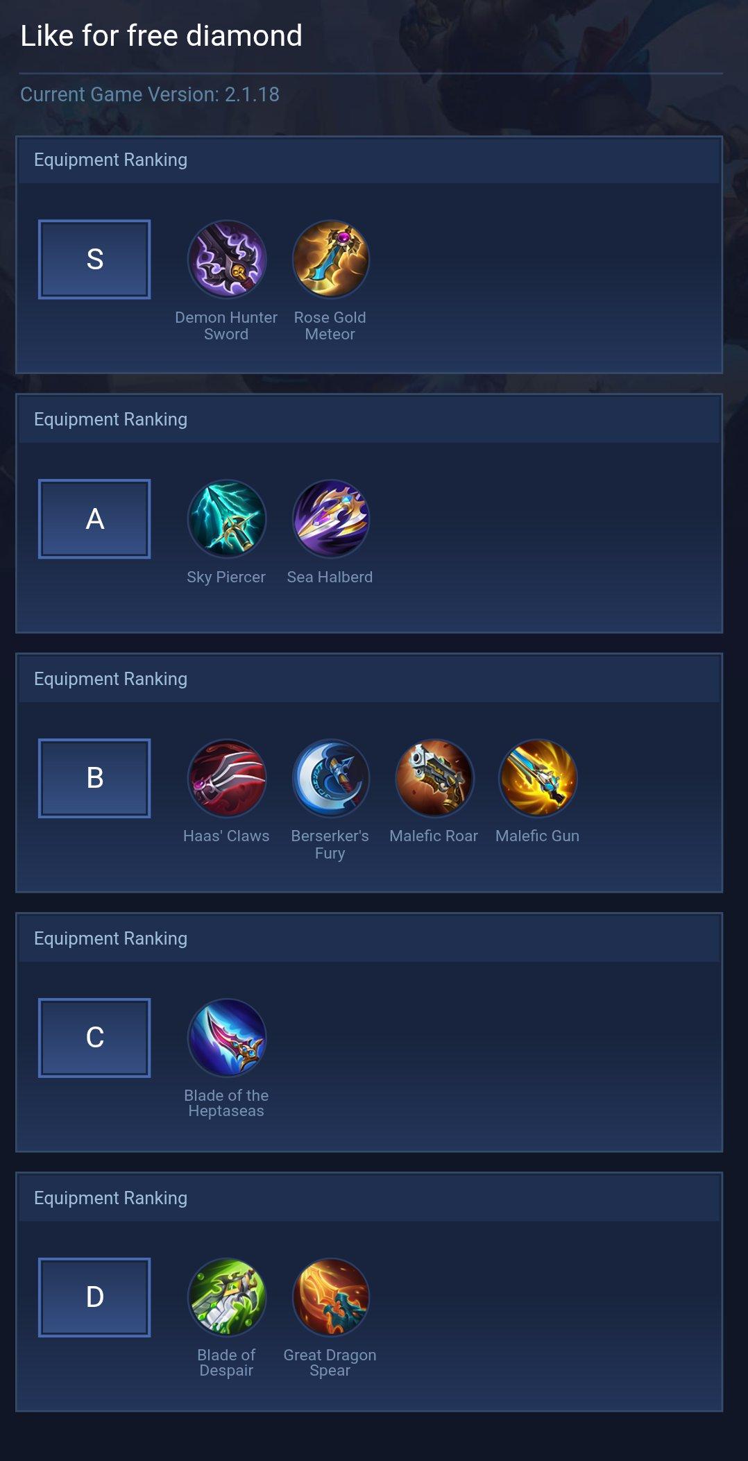 Like for free diamond