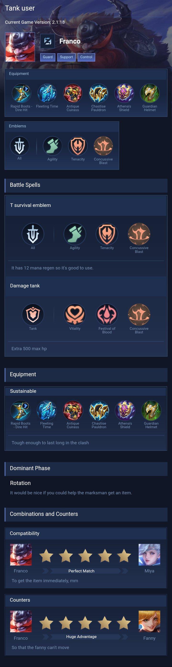Tank user