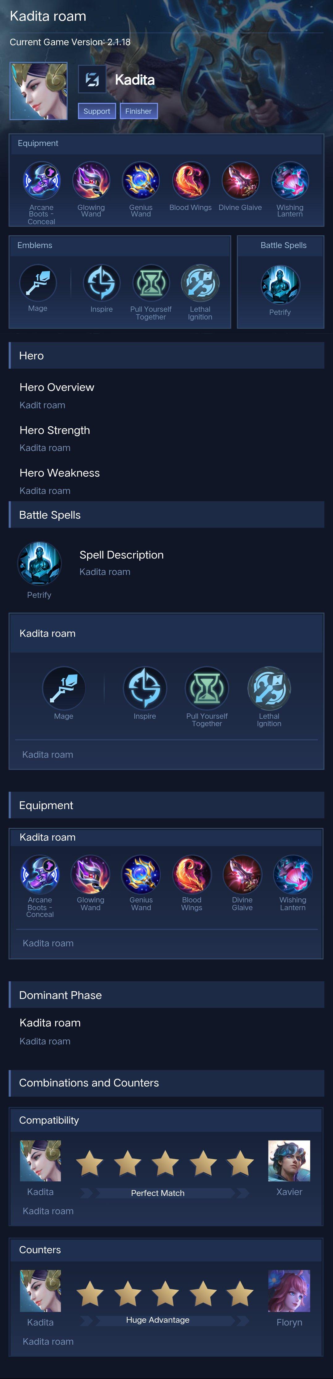 Kadita roam
