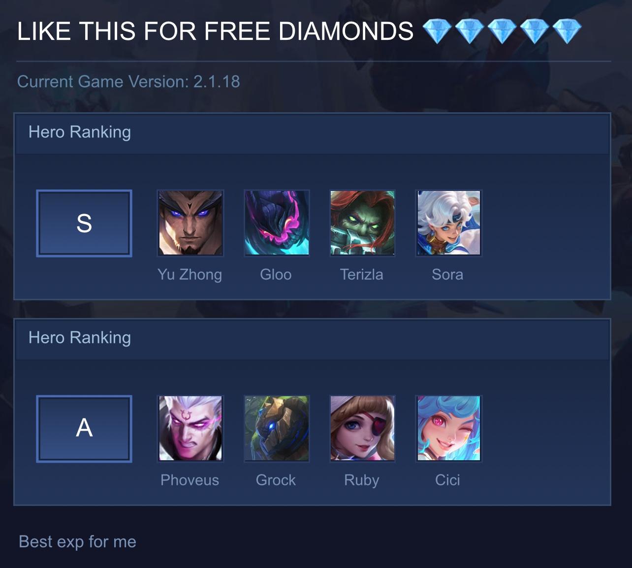 LIKE THIS FOR FREE DIAMONDS 💎💎💎💎💎
