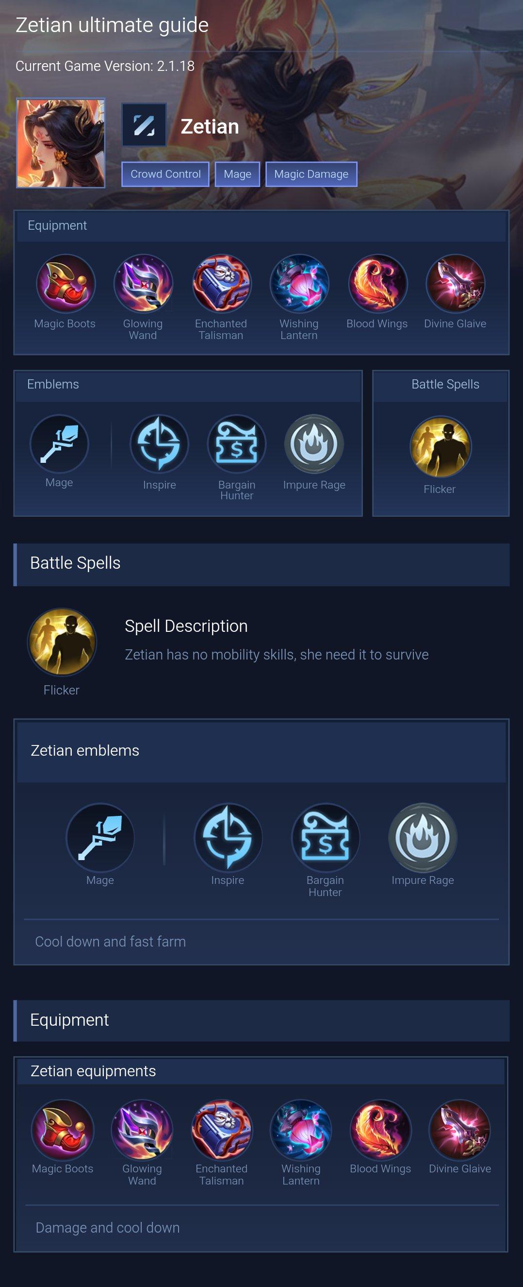 Zetian ultimate guide