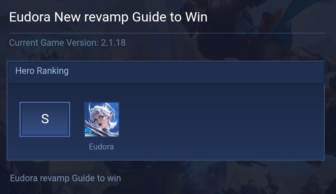 Eudora New revamp Guide to Win