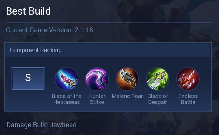 Best Build