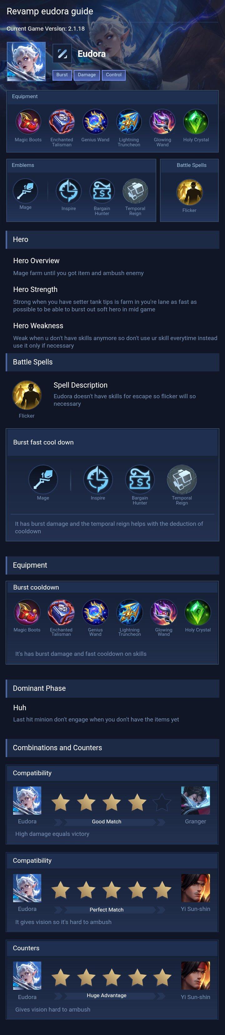 Revamp eudora guide