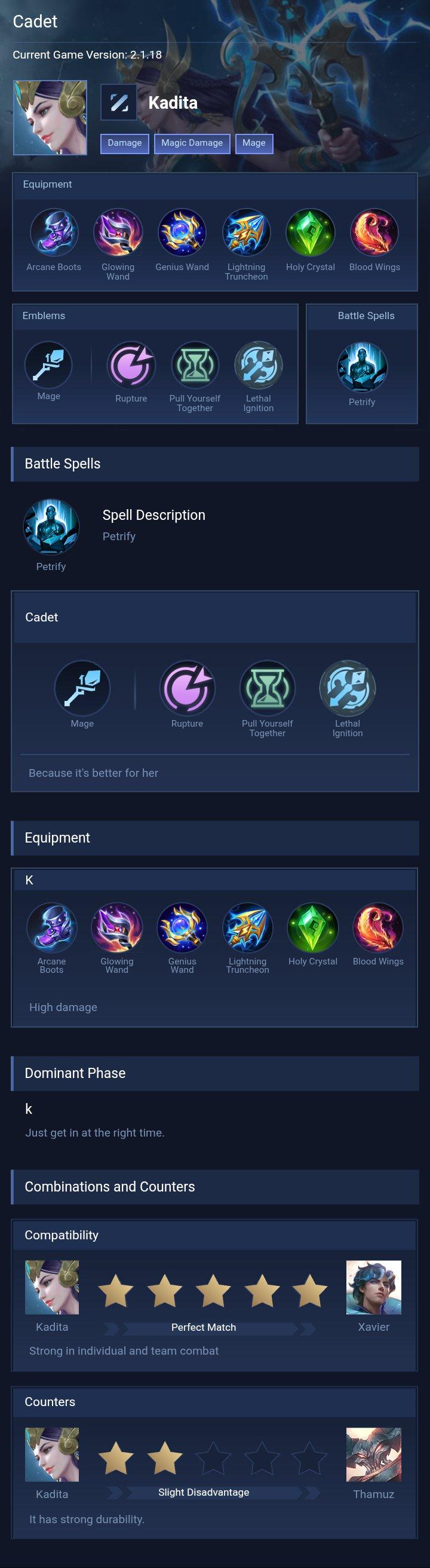 Cadet