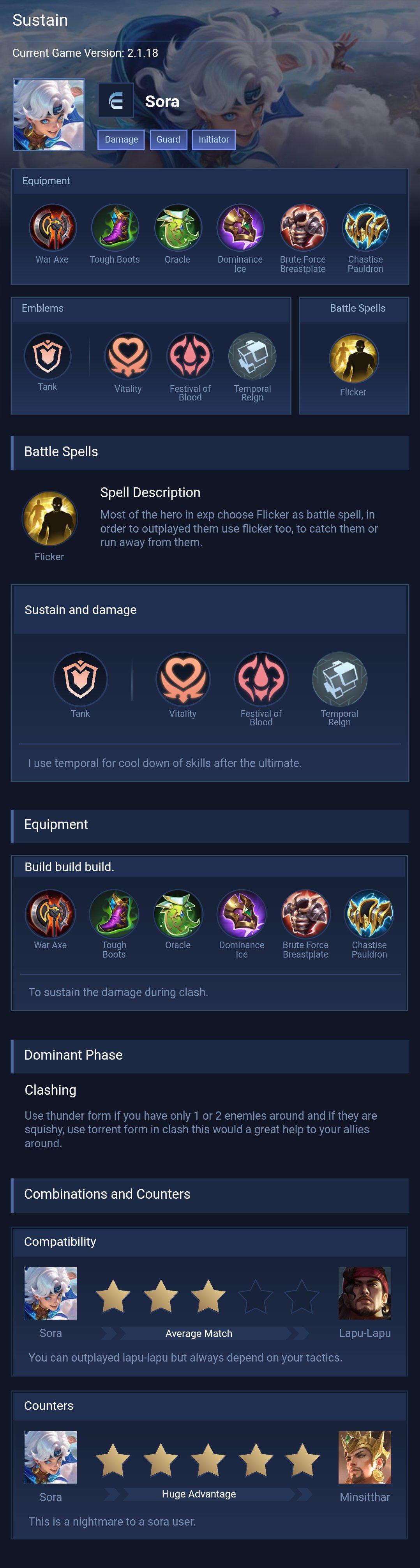 Sustain
