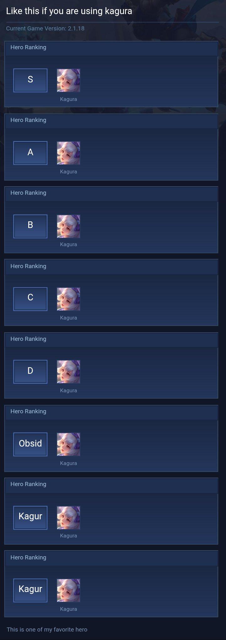Like this if you are using kagura