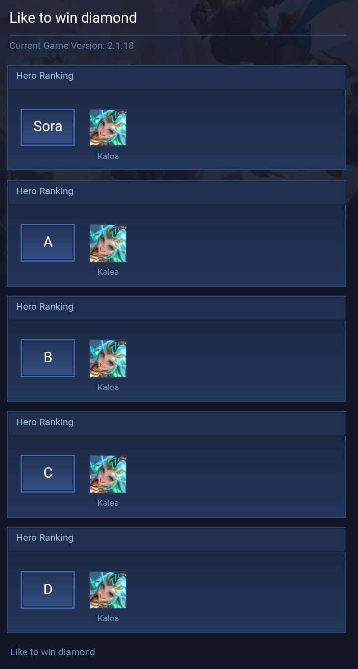 Like to win diamond