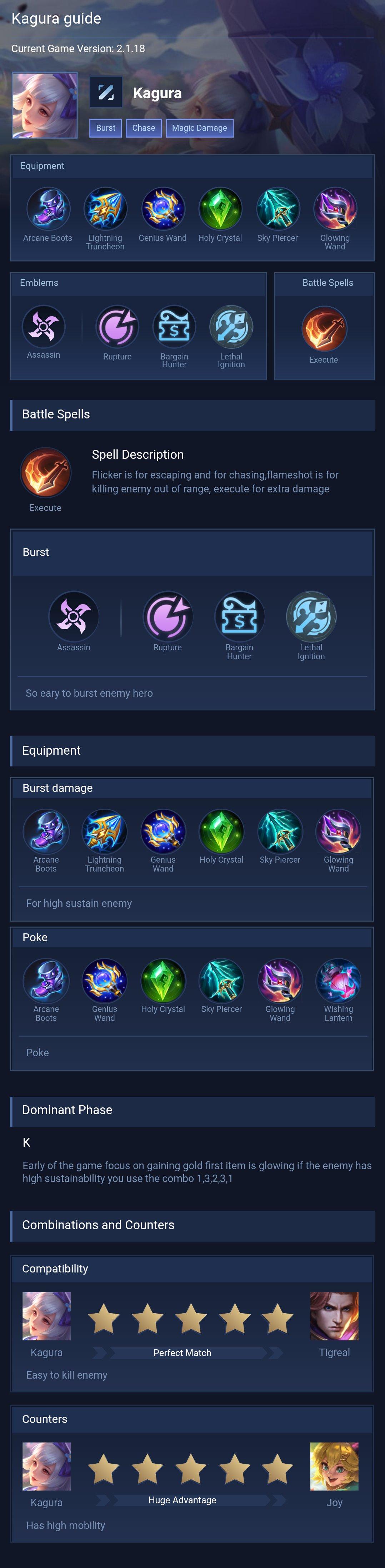 Kagura guide