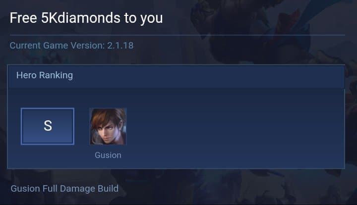 Free 5Kdiamonds to you