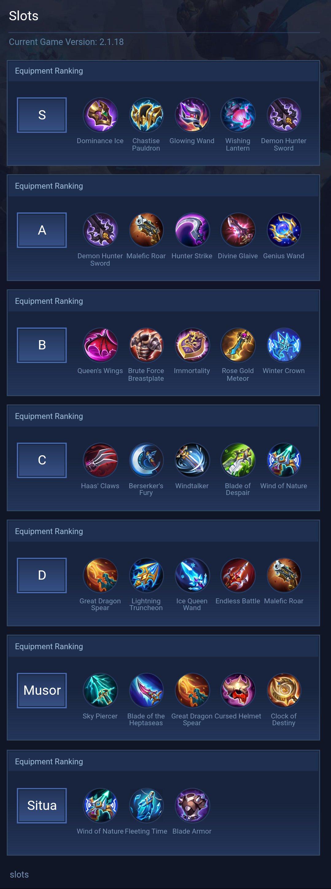 Slots