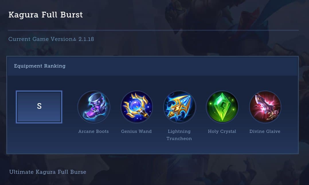 Kagura Full Burst