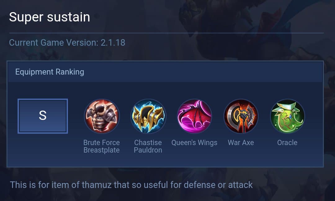 Super sustain
