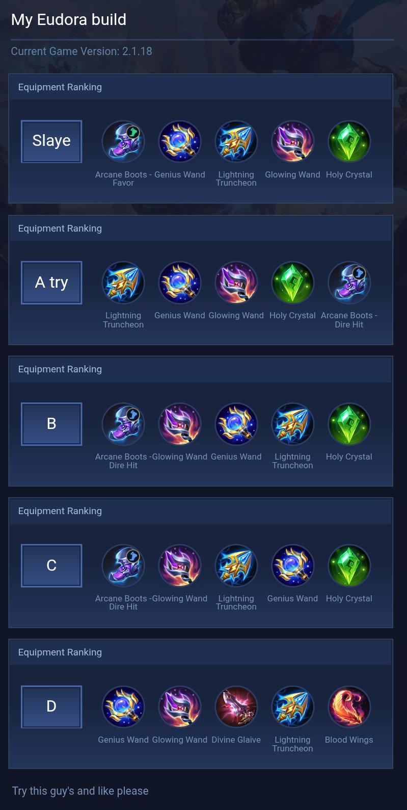 My Eudora build