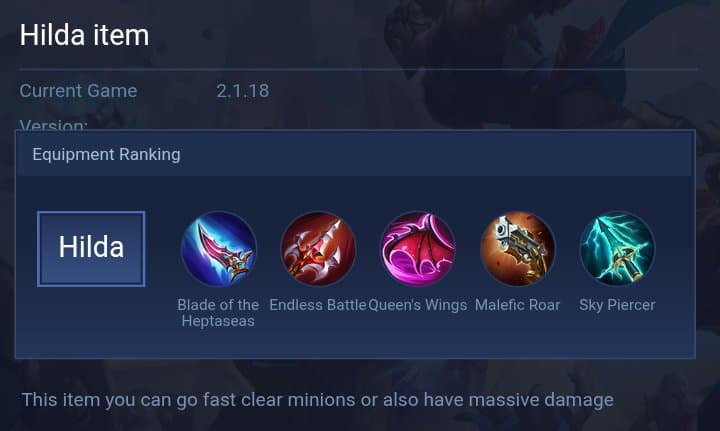 Hilda item