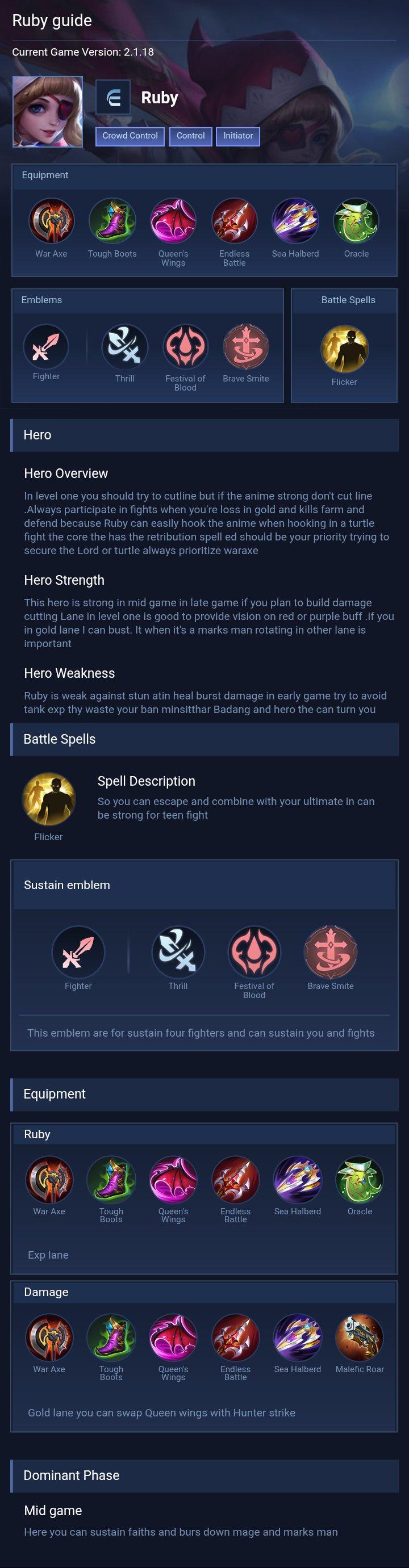 Ruby guide