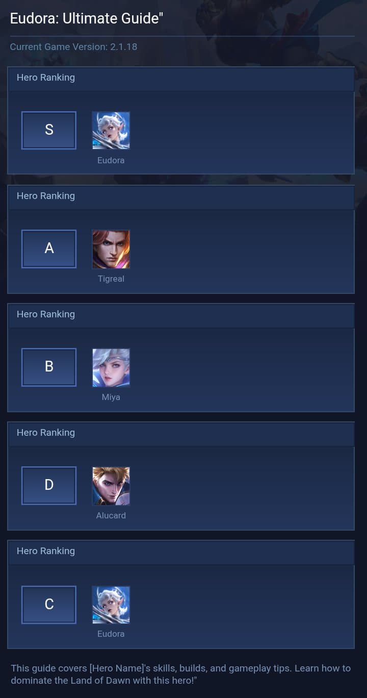 Eudora: Ultimate Guide"