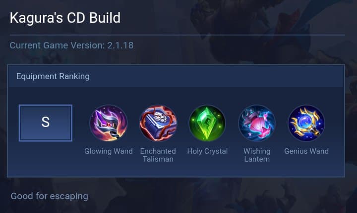 Kagura's CD Build