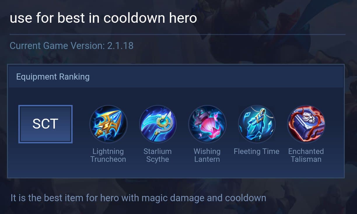 use for best in cooldown hero