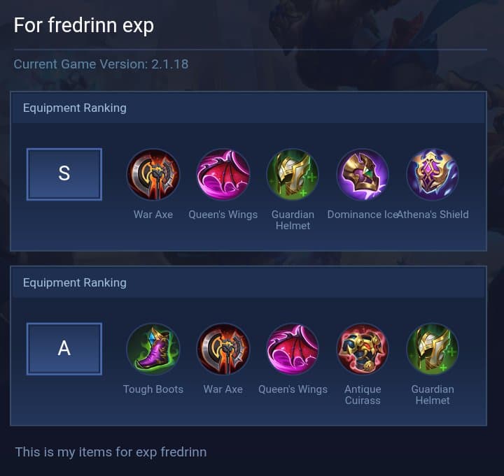 For fredrinn exp