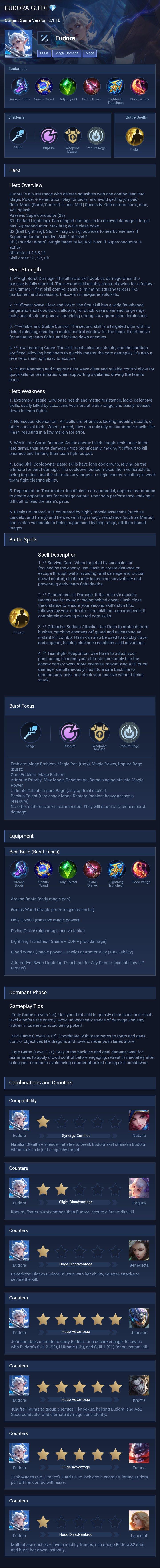 EUDORA GUIDE💎