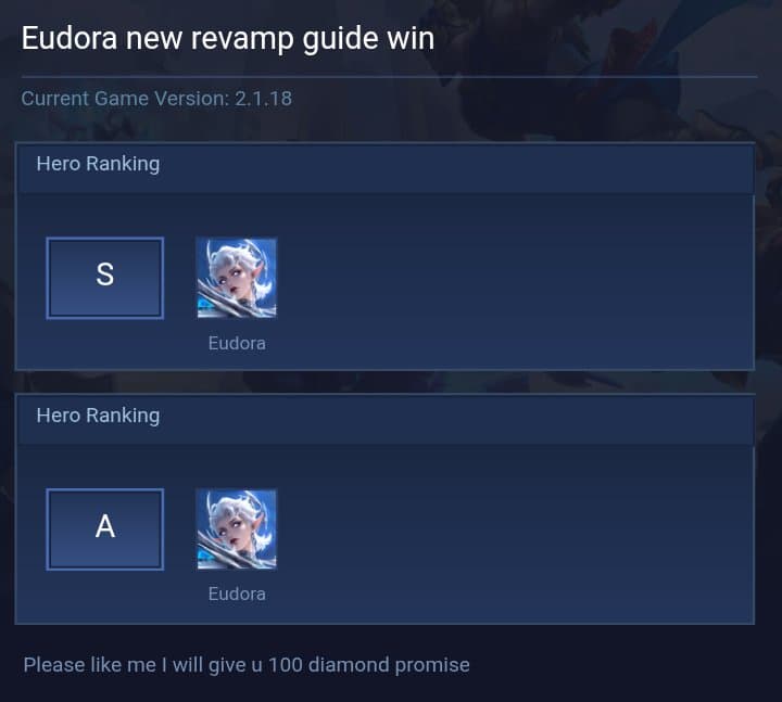 Eudora new revamp guide win
