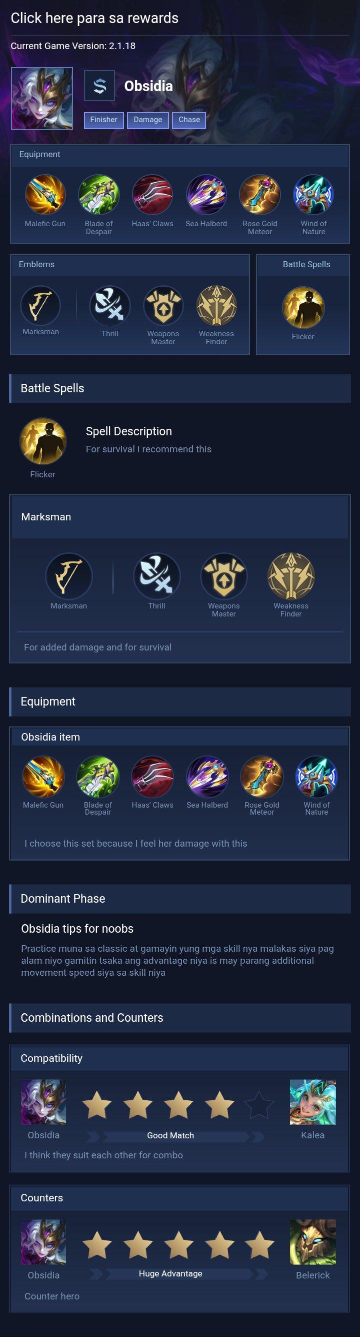 Click here para sa rewards
