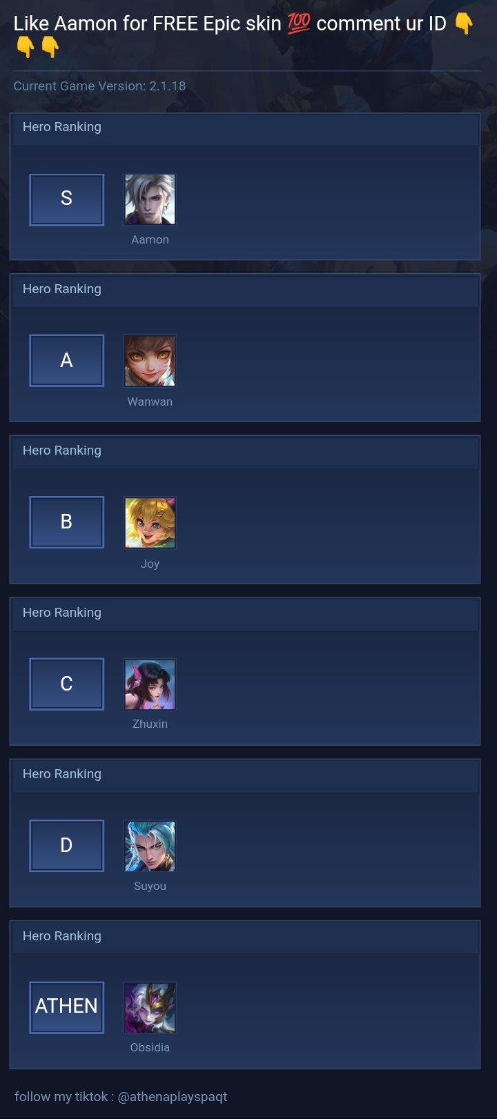 Like  Aamon for FREE Epic skin 💯 comment ur ID 👇👇👇