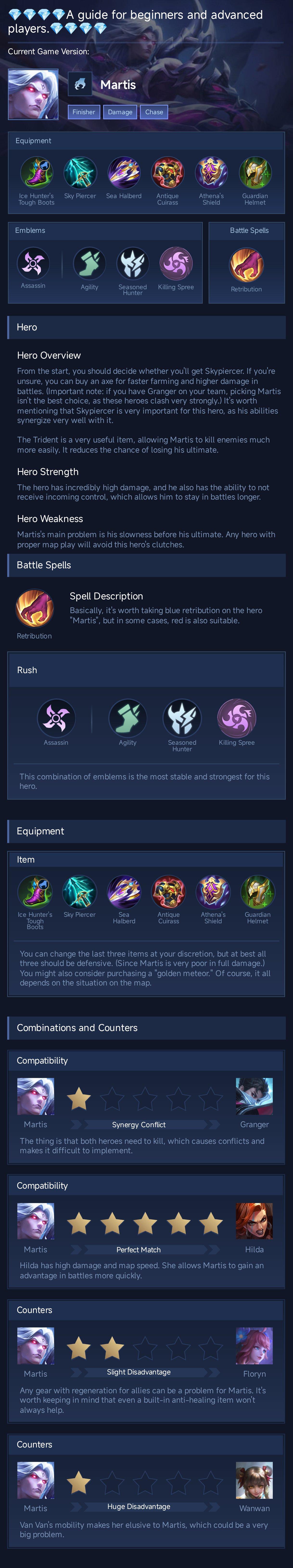 💎💎💎💎A guide for beginners and advanced players.💎💎💎💎