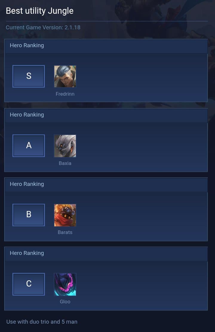 Best utility Jungle