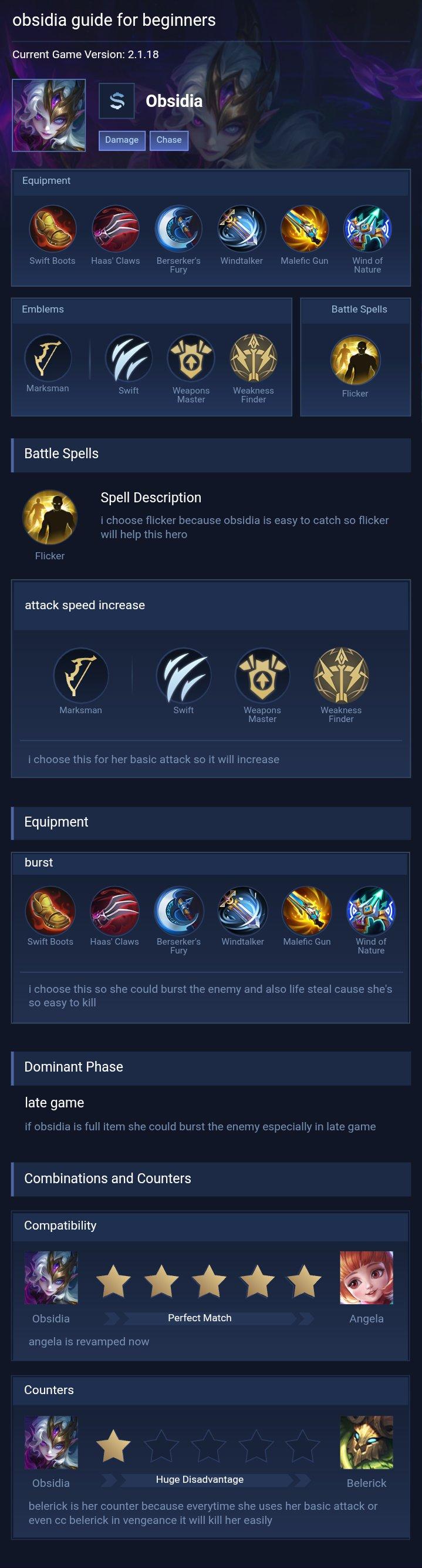 obsidia guide for beginners
