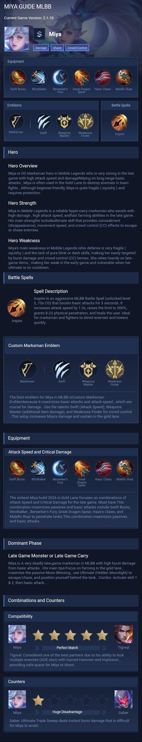 MIYA GUIDE MLBB