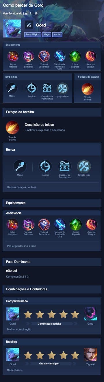 Como perder de Gord