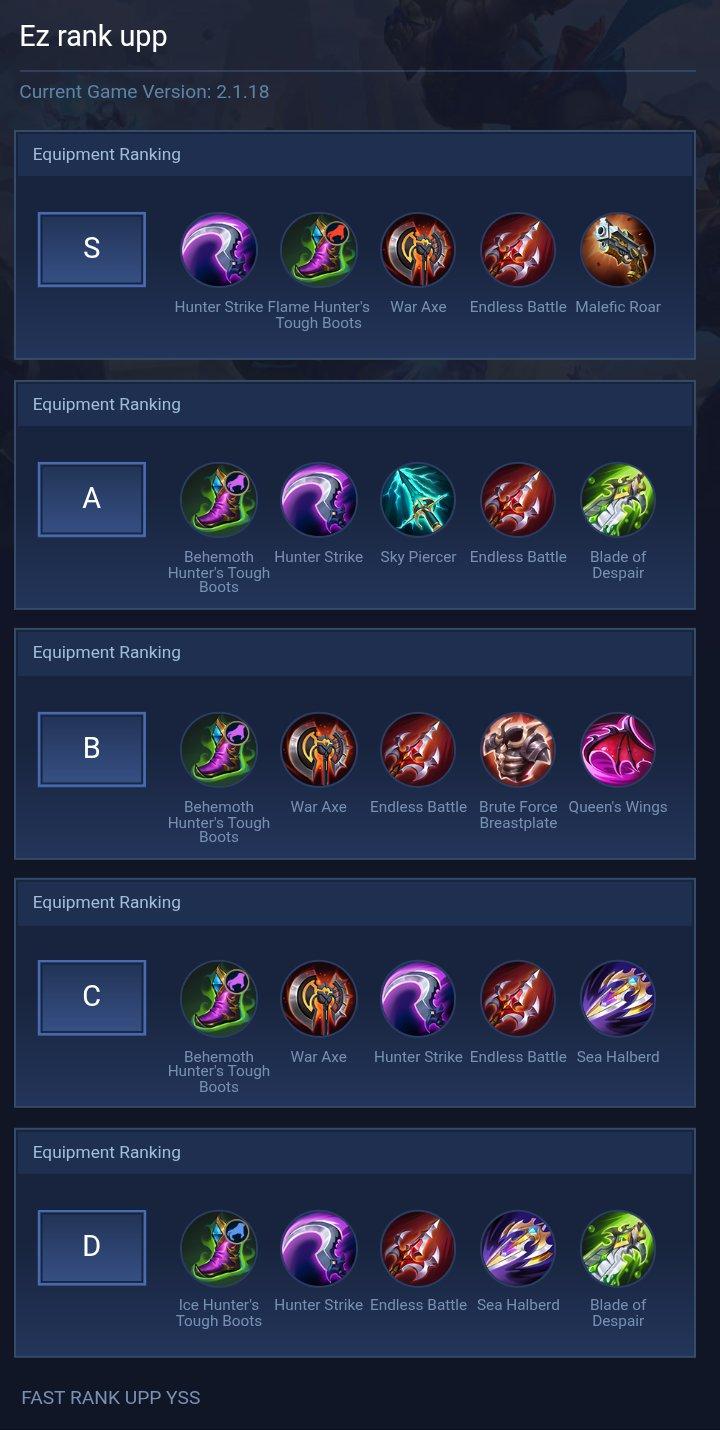Ez rank upp