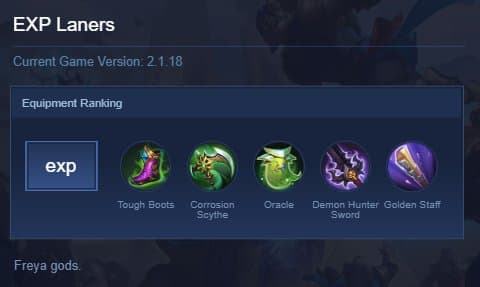 EXP Laners
