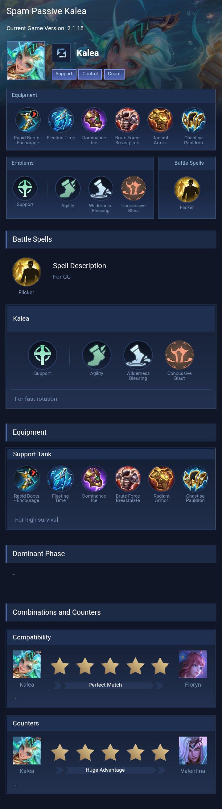 Spam Passive Kalea