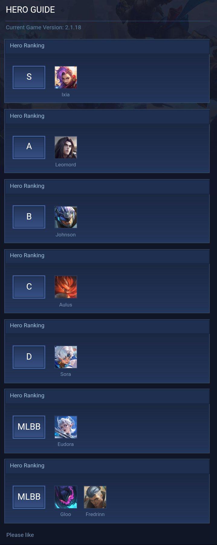 HERO GUIDE
