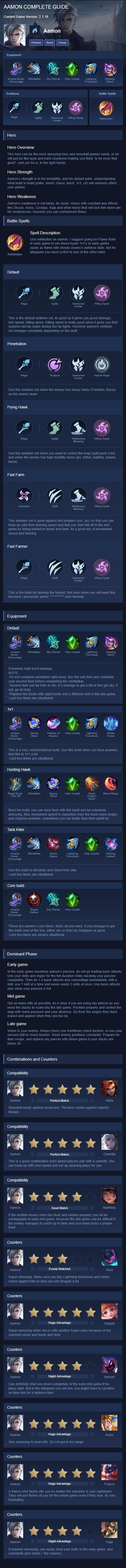 AAMON COMPLETE GUIDE
