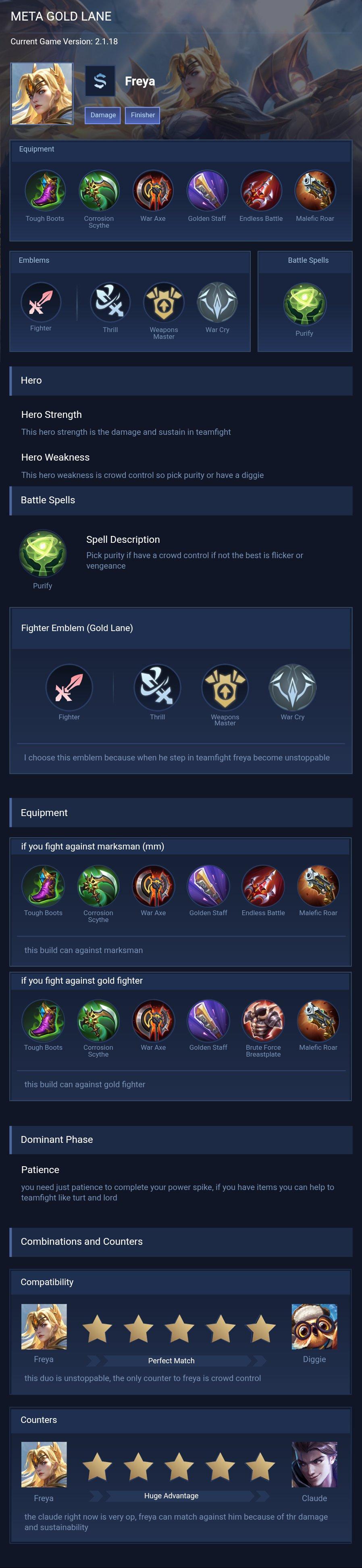 META GOLD LANE