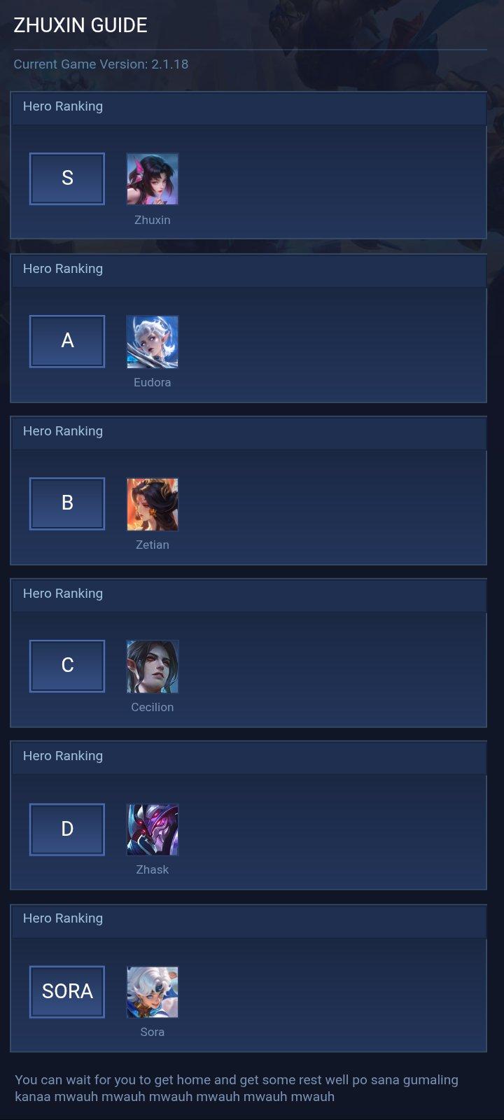 ZHUXIN GUIDE