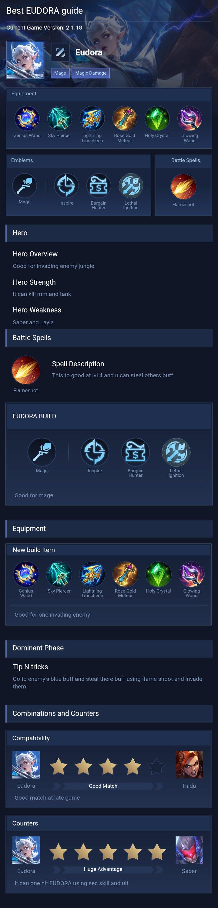 Best EUDORA guide