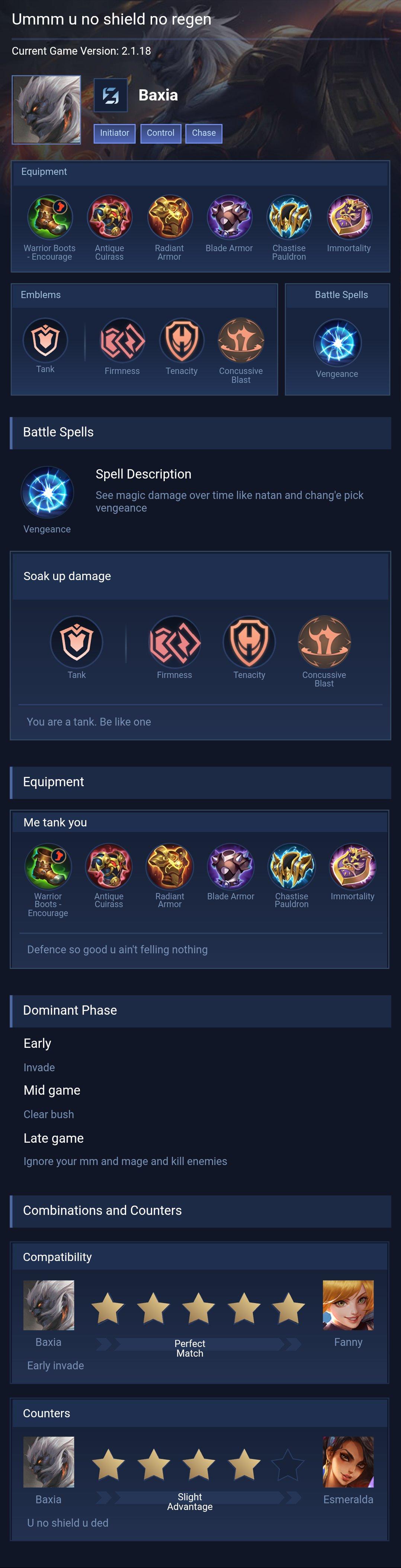 Ummm u no shield no regen