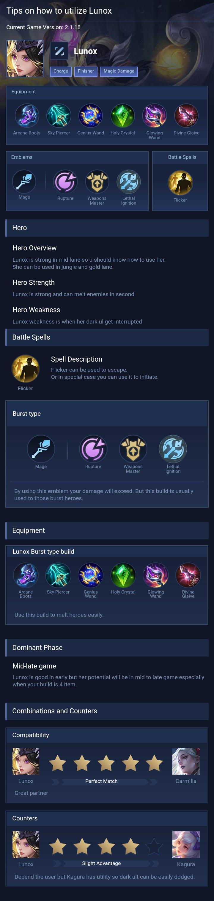 Tips on how to utilize Lunox