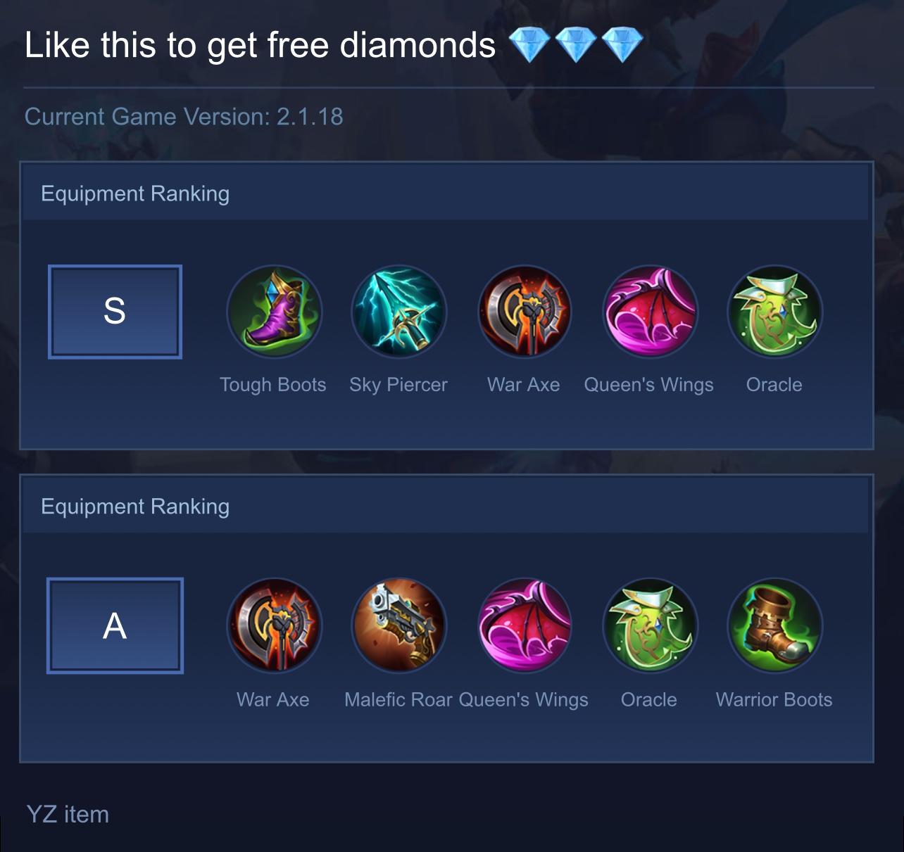 Like this to get free diamonds 💎💎💎