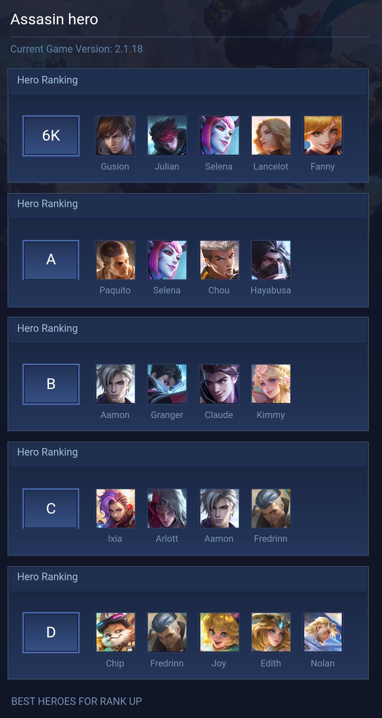 Assasin hero