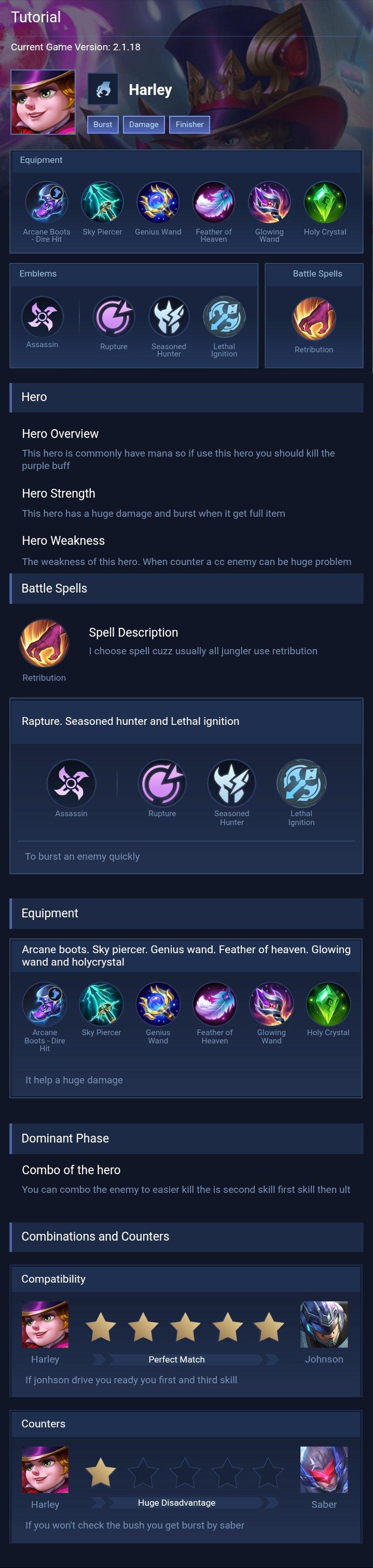 Tutorial