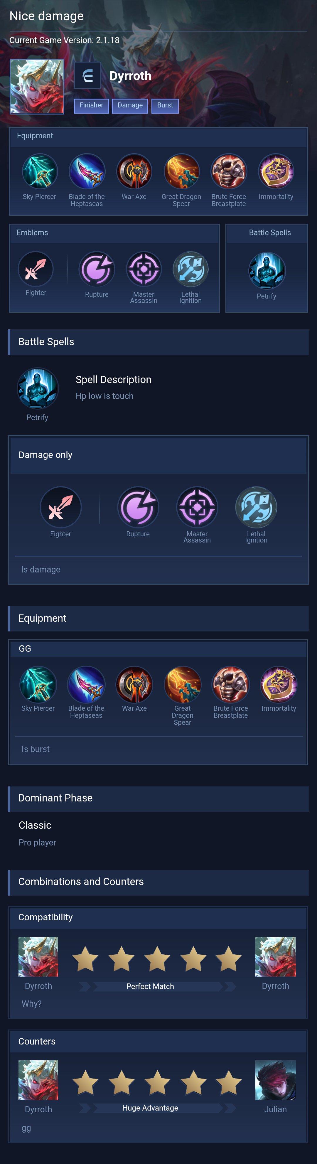 Nice damage