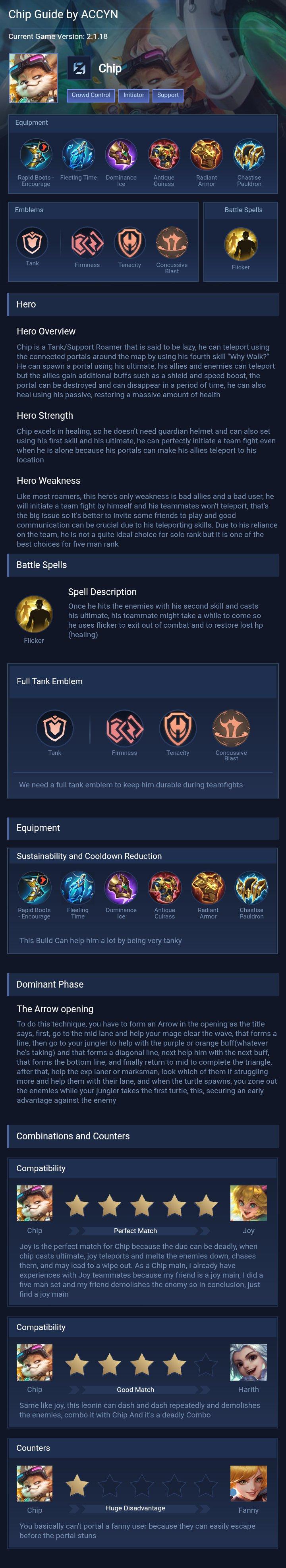 Chip Guide by ACCYN