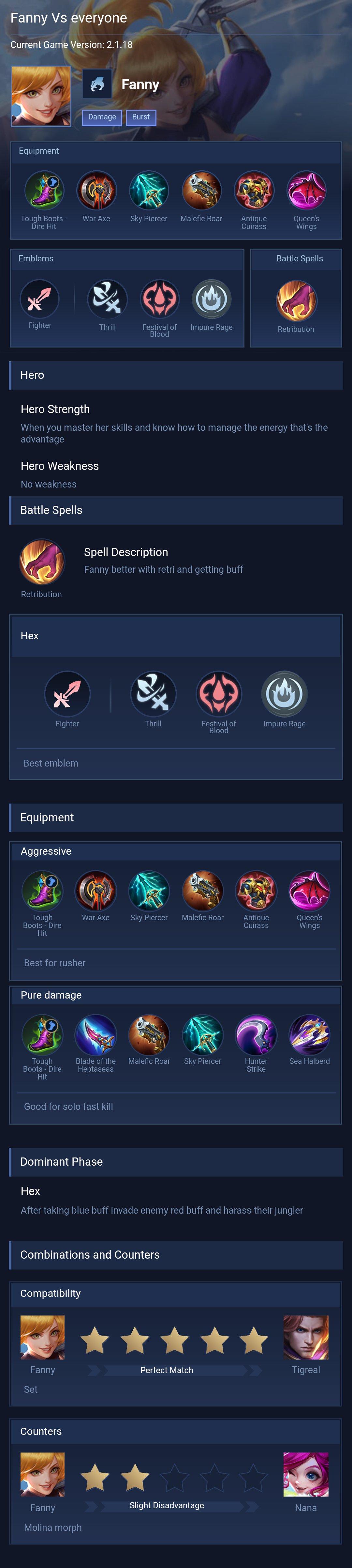 Fanny Vs everyone