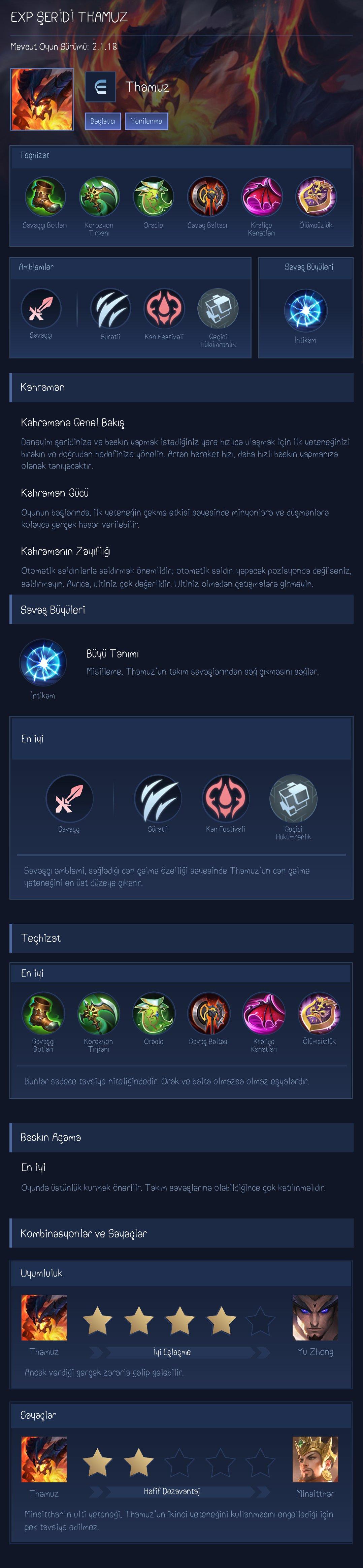 EXP LANE THAMUZ